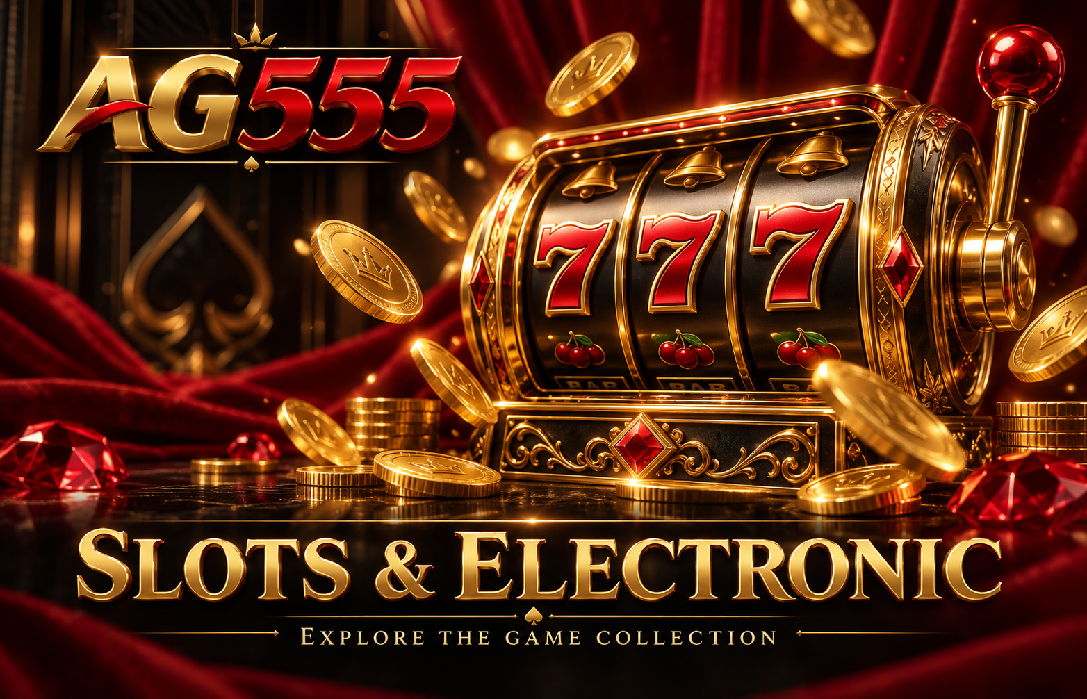 AG555 slots and electronic games